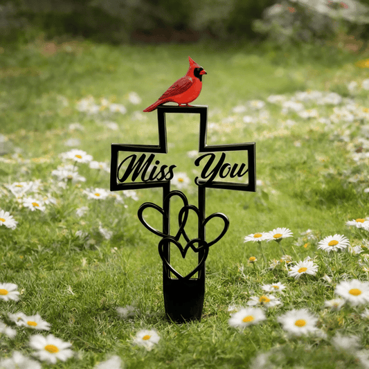 Metal Cemetery Memorial Plaque for Remembrance