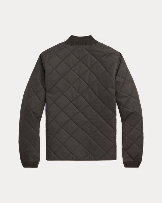 Quilted Twill Jacket Vintage Black