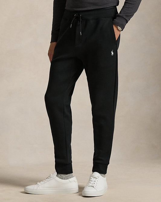 Double-Knit Jogging Bottom Black