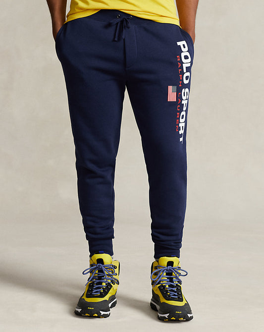 Polo Sport Fleece Joggers Cruise Navy/White