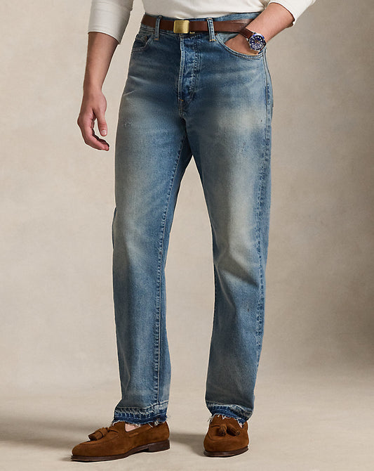 Heritage Straight Distressed Jean Westhanger