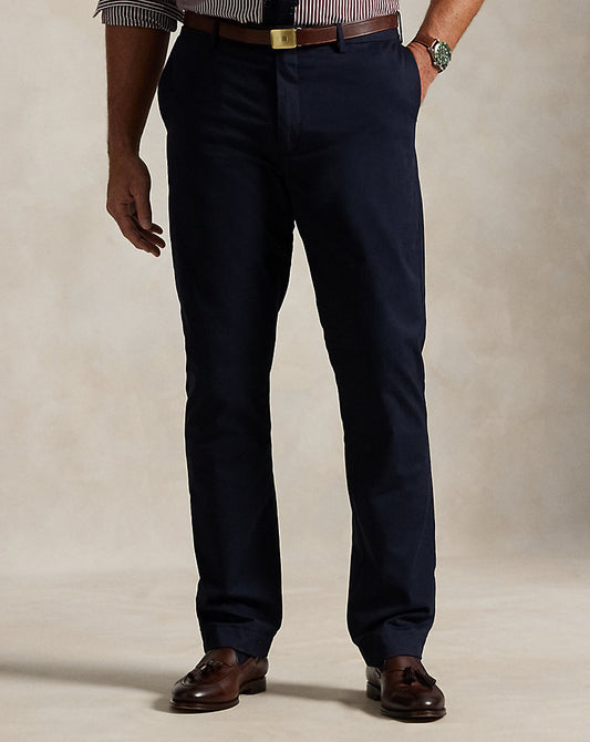 Stretch Classic Fit Chino Trouser Aviator Navy