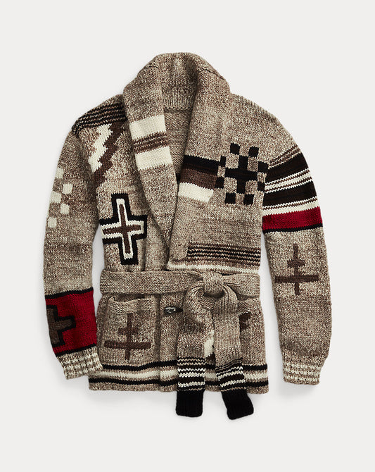 Naiomi Glasses Wrap Cardigan Multi Combo
