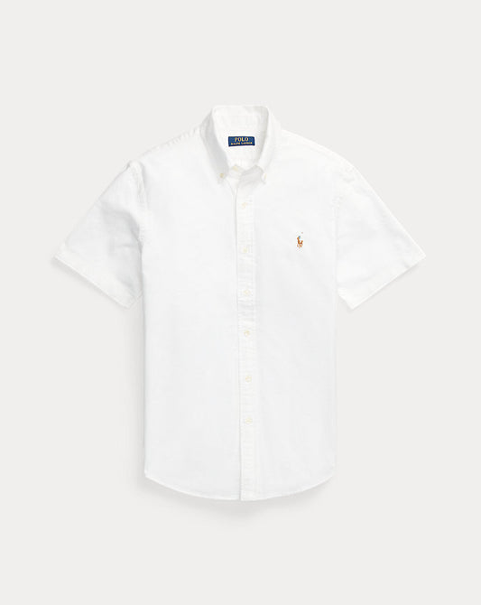 Custom Fit Oxford Shirt Bsr White