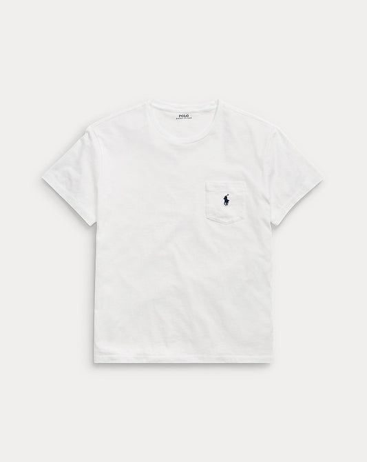 Classic Fit Pocket T-Shirt White