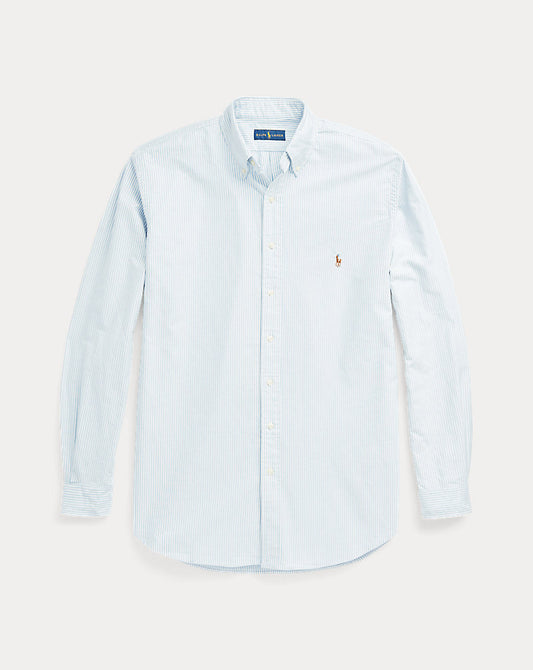 Striped Oxford Shirt Blue
