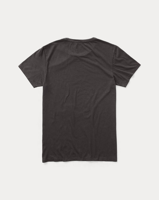 Jersey Crewneck T-Shirt Faded Black Canvas