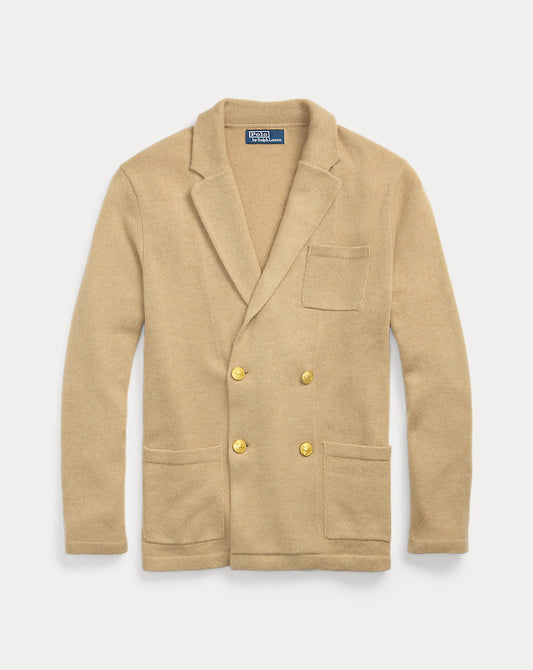 Cashmere Blazer Cardigan Dune Melange