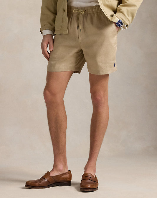 15 cm Polo Prepster Linen Short Coastal Beige