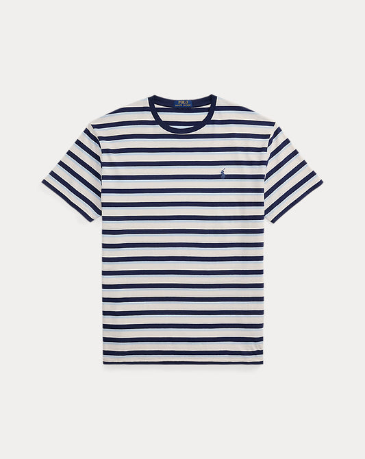 Classic Fit Striped Jersey T-Shirt Nevis Multi