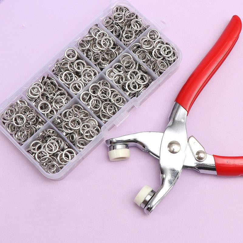 Metal Snaps Buttons with Fastener Pliers