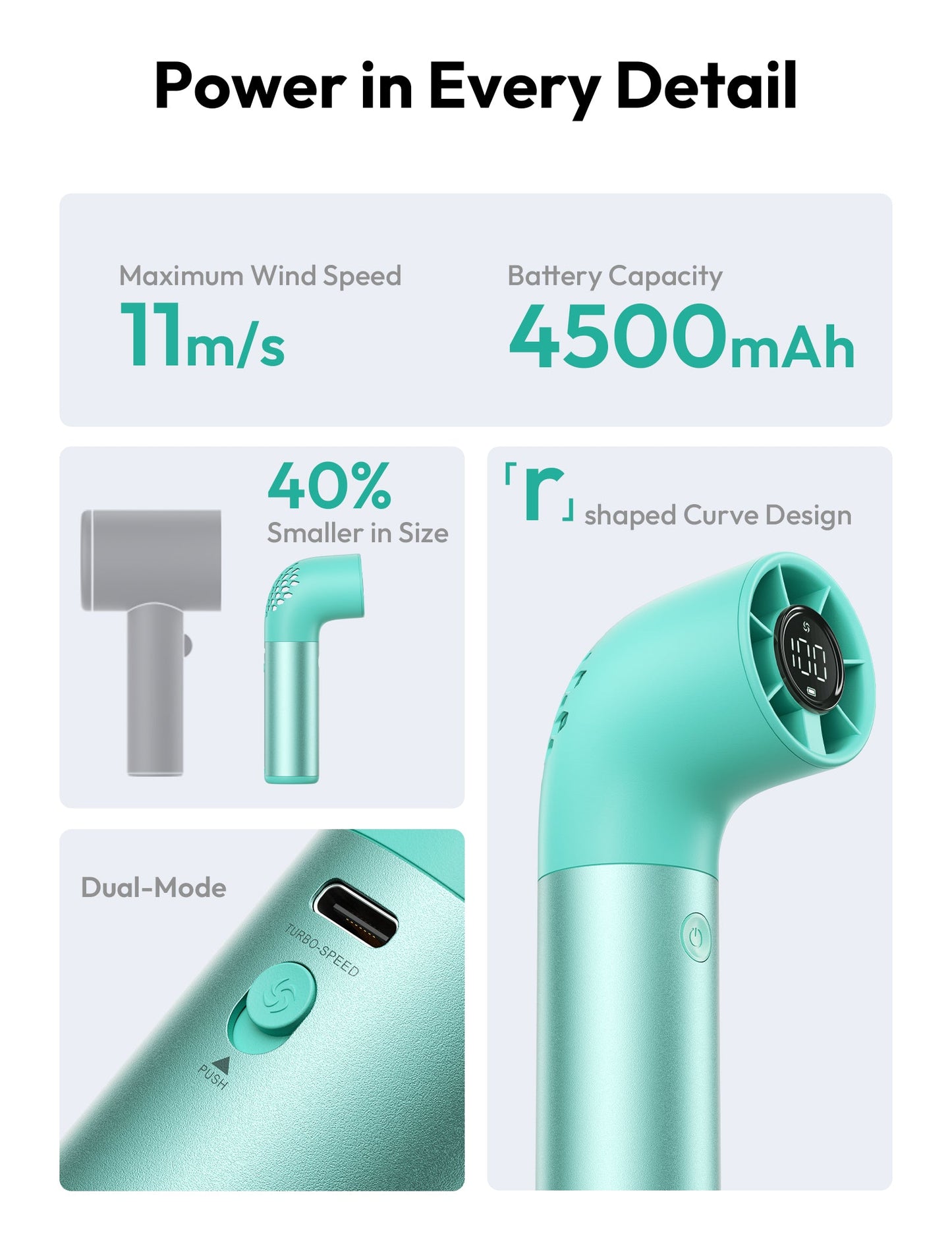Handheld High-Speed Fan Aero Ultra