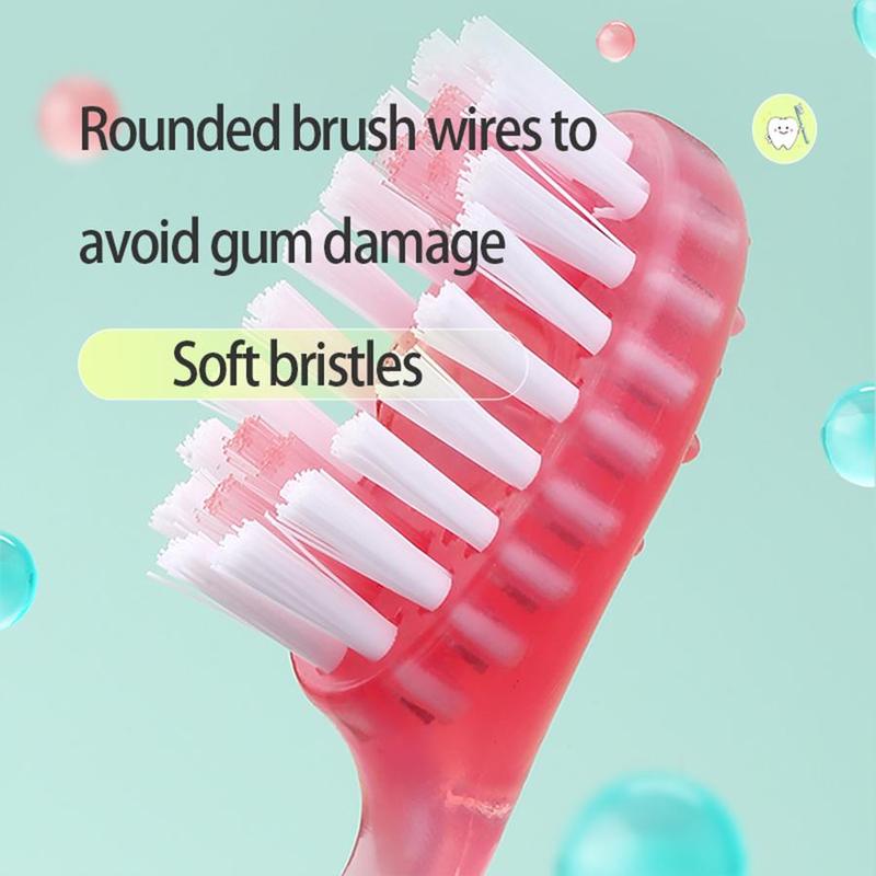 🔥2025 Hot Sale🎁Mini Toothbrush 5 in 1 Tool (Toothpaste + Floss + Pick + Tongue Scraper) Portable Travel Set