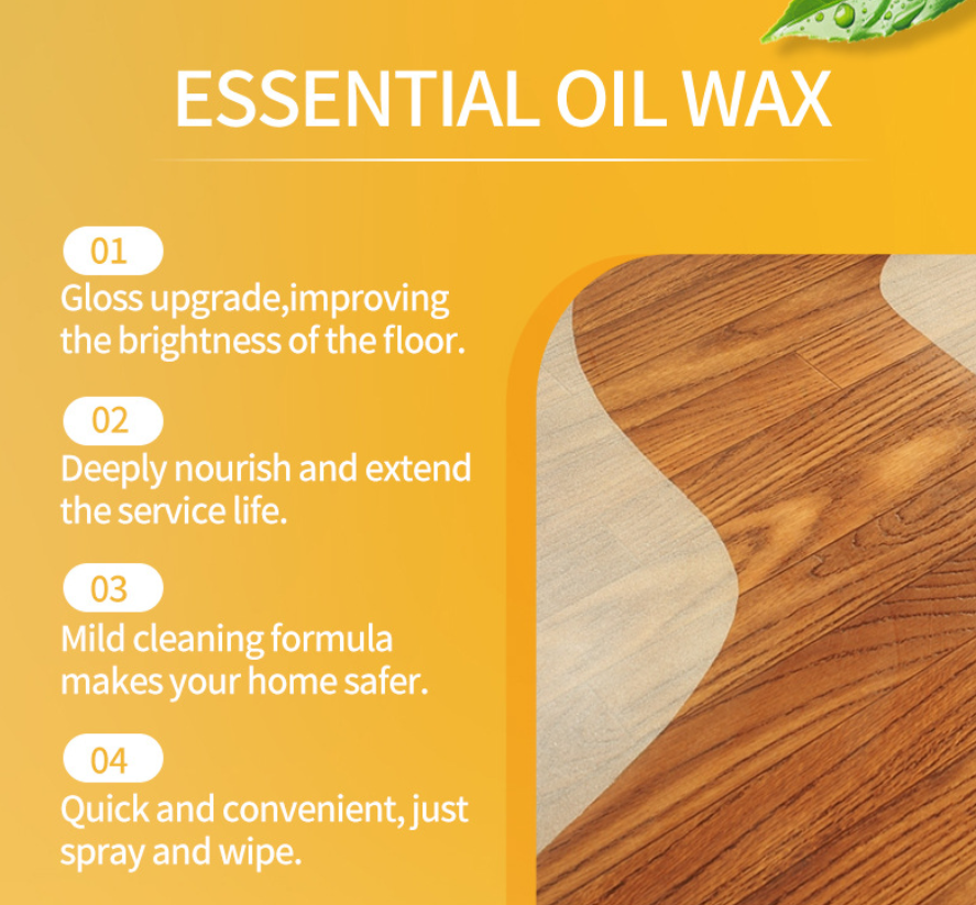Natural Shine & Protection for Furniture, Floors, Cabinets – Non-Greasy, Anti-Dust Finish