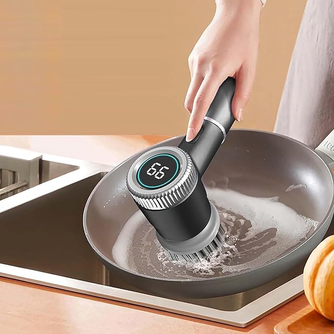 Cleaning Without Hurting Your Hands-Multifunctional Electric Cleaning Brush💦