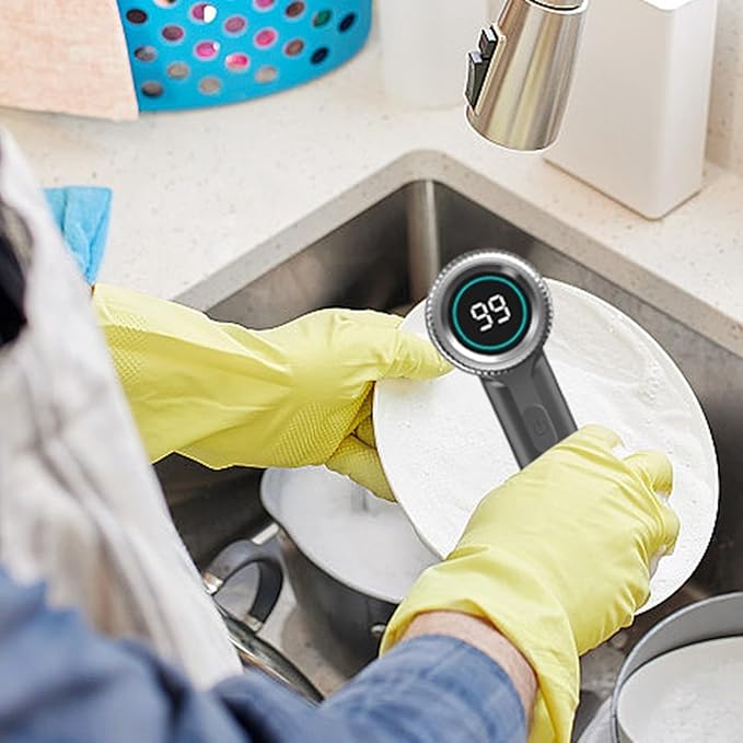 Cleaning Without Hurting Your Hands-Multifunctional Electric Cleaning Brush💦