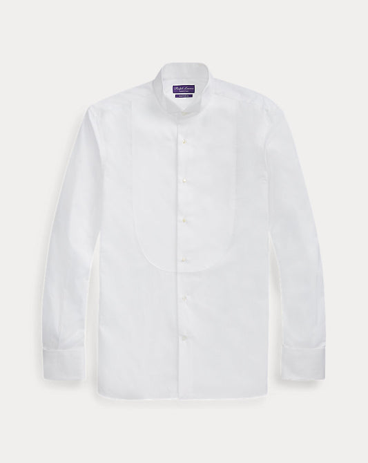 Handmade Wingtip-Collar Poplin Shirt White