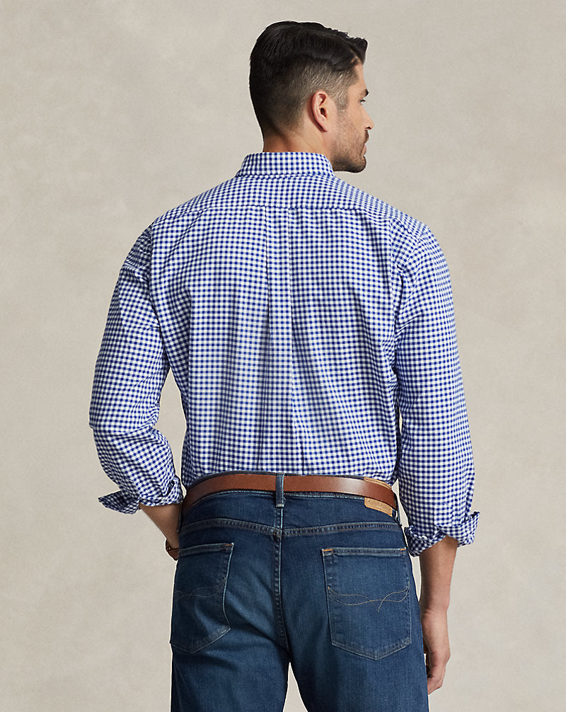 Gingham Oxford Shirt Blue/White Gingham