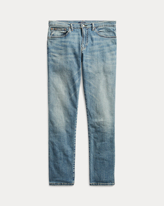 Hampton Relaxed Straight Stretch Jean Light Indigo