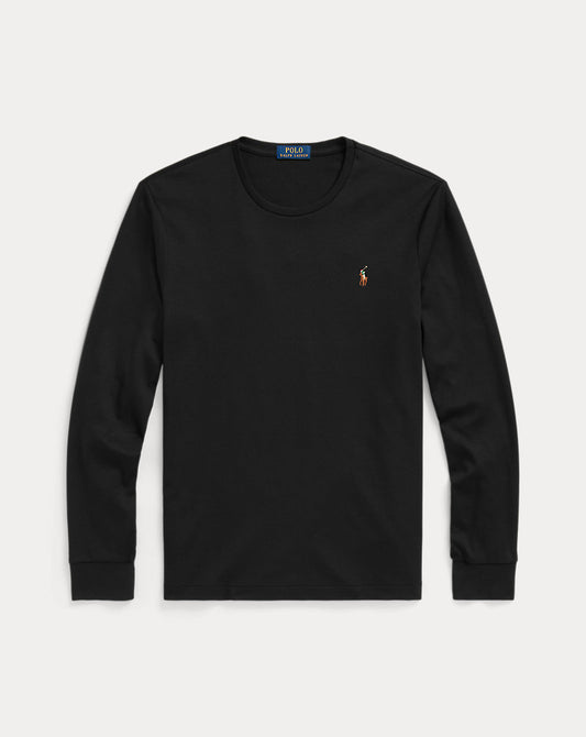 Custom Slim Fit Soft Cotton T-Shirt Black