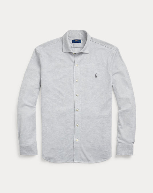 Knit Oxford Shirt Andover Heather