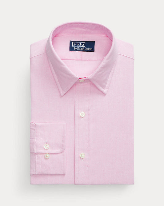 Custom Fit Monogram Oxford Shirt New Rose