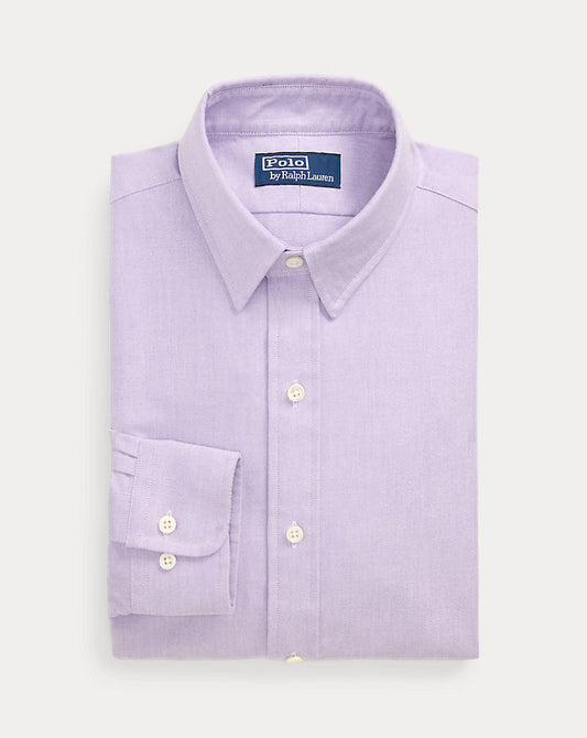 Custom Fit Monogram Oxford Shirt Thistle