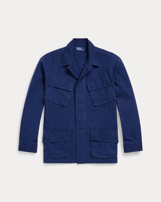 Ripstop Utility Overshirt Newport Navy