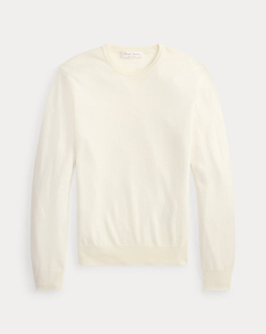 Cashmere Crewneck Jumper Classic Cream