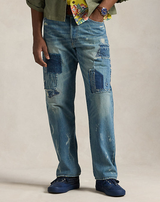 Vintage Classic Distressed Jean Ha'Ena