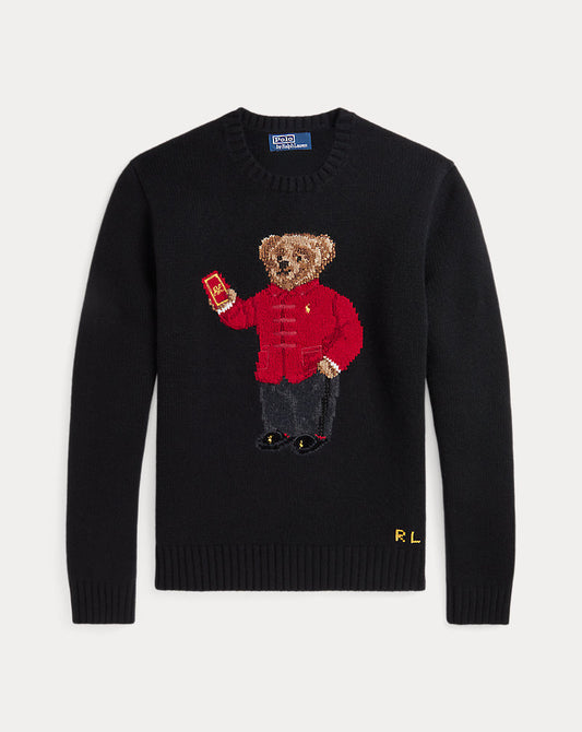 Lunar New Year Polo Bear Jumper Polo Black