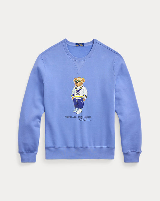 Polo Bear Fleece Sweatshirt Campus Blue Heritage