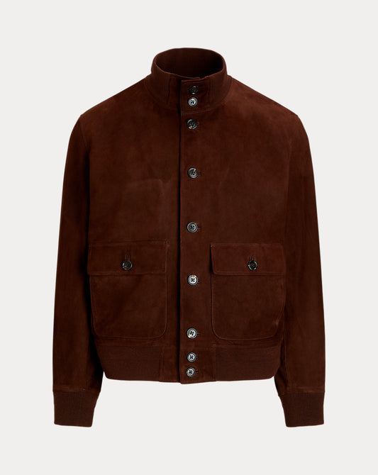 Suede Jacket Brown