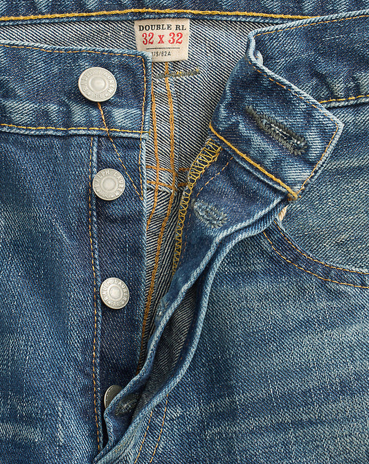 Slim Boot Sutton Repaired Selvedge Jean Sutton Wash