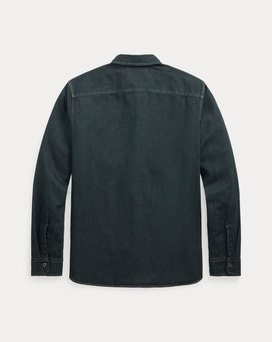 Indigo Denim Workshirt Indigo Rinse