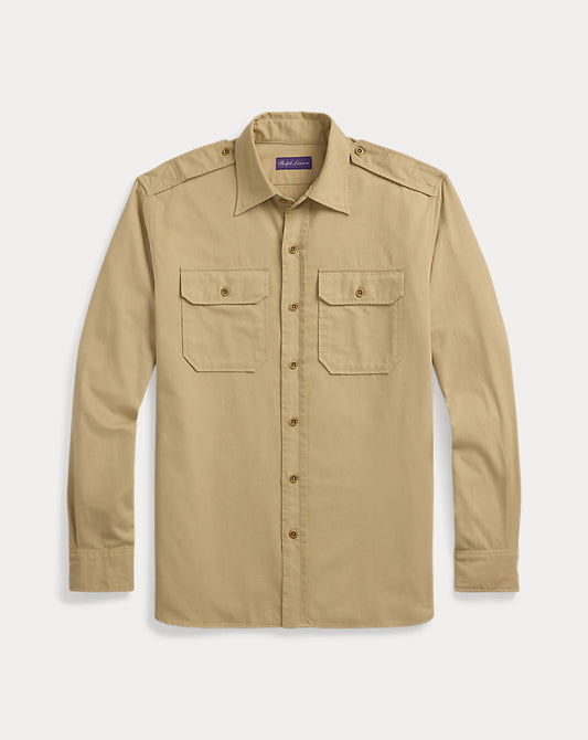 Chino Twill Shirt Classic Tan